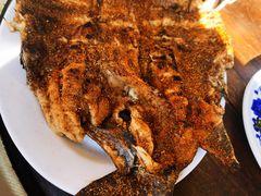 -北京龙庆四季香农家饭庄·灶台鱼·碳烤虹鳟鱼(龙庆峡店)