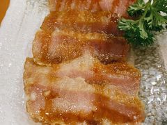 蜜汁烤松板肉-银子铁板烧料理自助餐(人民广场店)