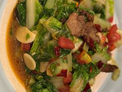 农家毛白菜炒肉-海尔巴格一甸茶餐厅(团结路店)