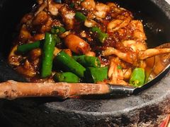 石锅杭椒牛蛙-桂满陇-十里风荷(合生汇店)