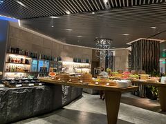自助取餐区-海棠湾洲际-涛·海底餐厅·美人鱼·自助餐·海底隧道
