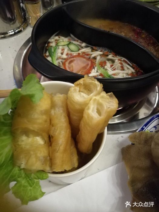 旺巴蜀小郡肝火锅串串香(后埔店)-油条-菜-油条图片-厦门美食-大众点