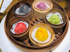 清新五彩小笼包-龍堂蟹黄小笼包(万家丽店)