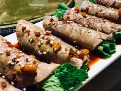 薄荷牛肉卷-滇越乘象云南餐厅(豆各庄店)