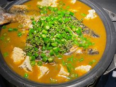 -探鱼·鲜青椒爽麻烤鱼(天一广场店)