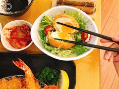 酥炸猪肉裹温泉蛋-胜博殿日式炸猪排(西红门店)