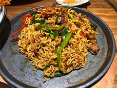 牛柳炒方便面-阿记烧烤(大兴新区店)