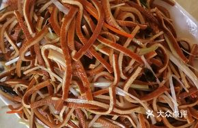 Stir-fried Tofu Skin Strips