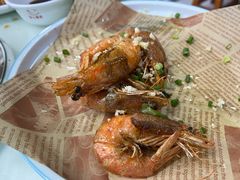 椒盐海虾-坛南湾阿强农家乐.海鲜大排档老字号(福州地标美食店)