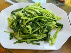 蒜蓉炒菜心-肥仔美食