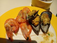鲜虾-帝企鹅自助餐厅•儿童岛•真企鹅(长隆企鹅酒店)