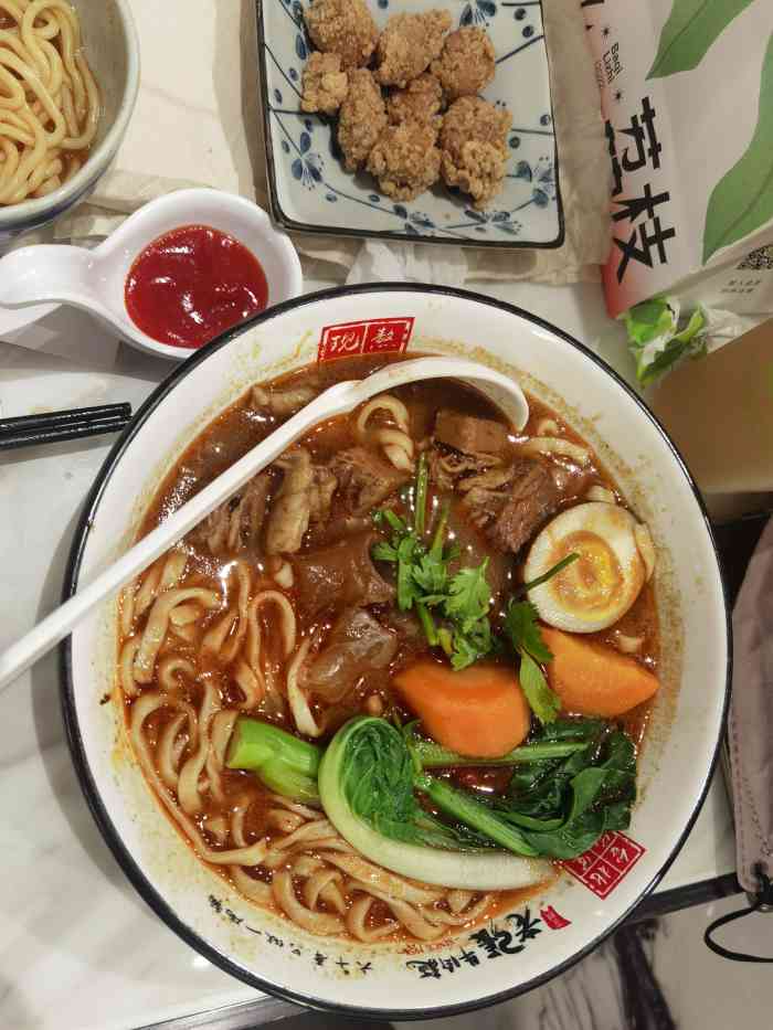 老张牛肉面(天津万象城店)-"老张牛肉面.好吃放心卫生.