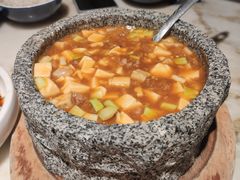 石锅鸡汤豆腐-绿茶餐厅(同成街华联店)