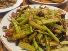 干煸鱿鱼爪-晚归月亮湾私家菜(临邑路店)