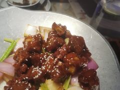 蒜香蜜汁排骨-绿茶餐厅(西湖银泰百货店)