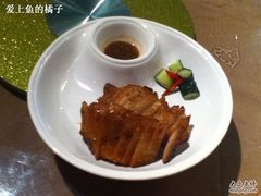 炭烧猪颈肉-广州蕉叶(香港广场店)
