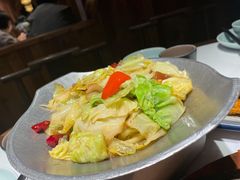 干锅手撕包菜-卯时·龙光雅宴·精致锡帮菜(惠山古镇店)