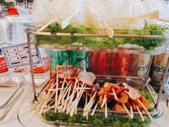 -逸山伍自转小火锅(纺织品店)