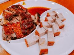 豉油鸡叉烧双拼-澳门陈光记烧味饭店(郎家园店)