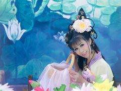西施-九月鹰飞汉服摄影工作室