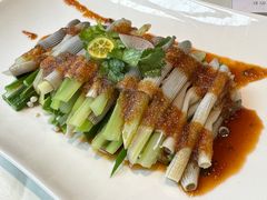 秋葵拌沙虫-黑明餐厅(白鹭洲店)