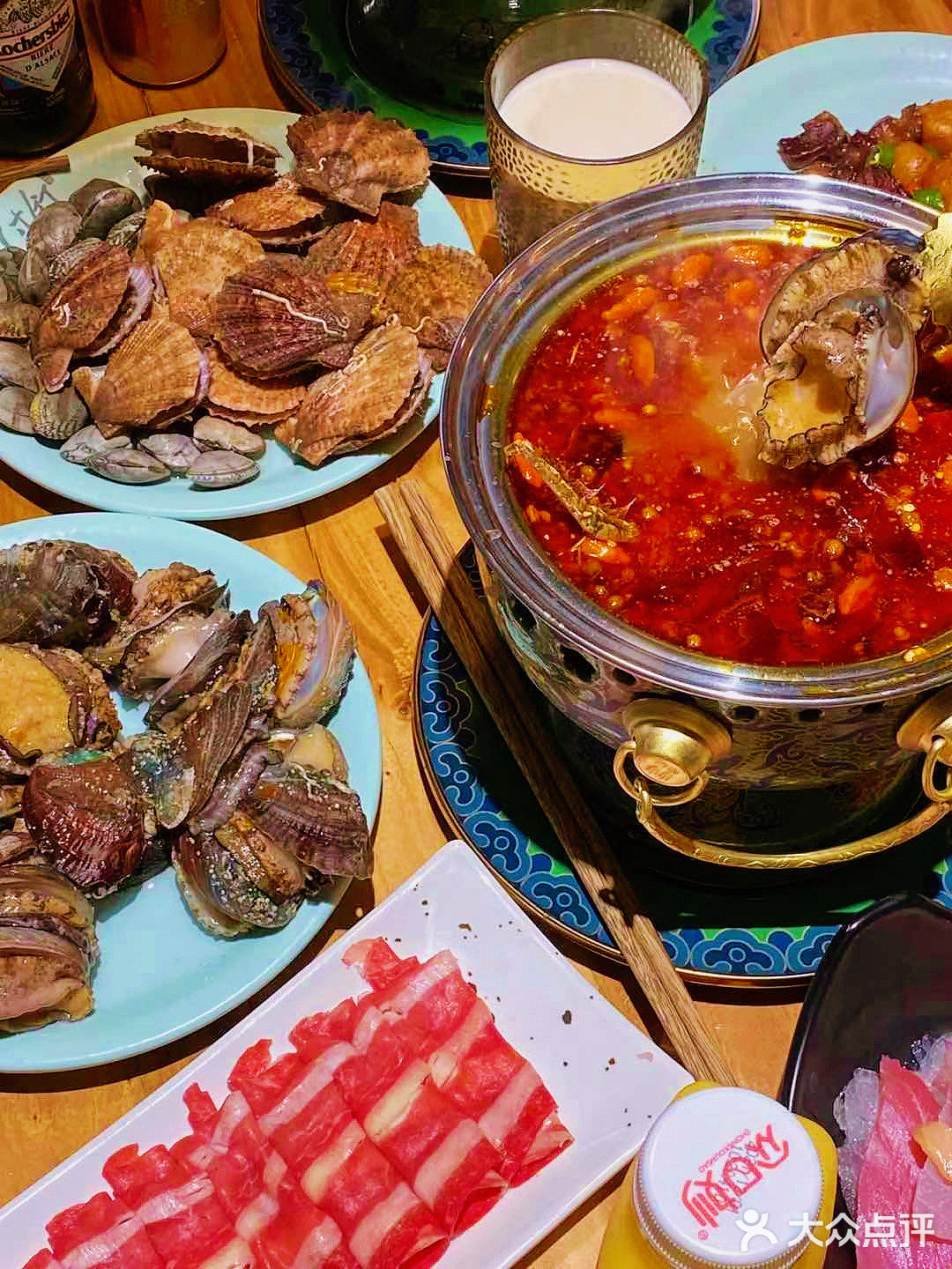  119r无限吃安格斯牛肉、河蟹鲍鱼自助吃到爽❗️