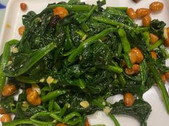 果仁菠菜-撒拉花儿·新疆菜·清真(太阳宫店)