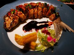 叉烧汁煎酿鲮鱼-粤·向群饭店(二沙岛店)