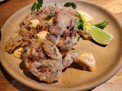 炸软壳蟹配烤凤梨色拉-SHAN山(前滩太古里店)