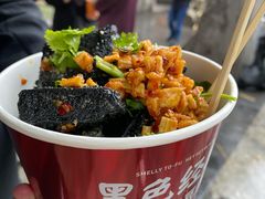 黑色经典臭豆腐-黑色经典臭豆腐·湖南特产(坡子街店)