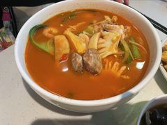 海鲜辣汤面-淘淘园·韩式手工炸酱面(井亭天地店)