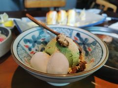 抹茶红豆白玉丸子-笑福亭料理小馆(解放碑店)