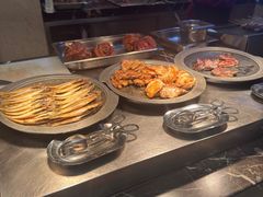 -广州万富希尔顿酒店·感趣自助餐厅·金秋蟹宴生蚝海鲜刺身烧烤