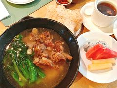 牛腩汤面-深圳香格里拉-香咖啡·海鲜自助餐厅