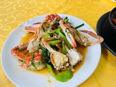 葱姜炒花蟹-霞海鸭仔饭店(海滨大道北店)