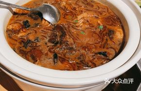 Chicken Stewed with Mushrooms and Vermicelli