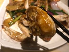 姜葱炒蟹-桥东喜碧海鲜街(水东街店)