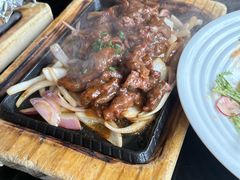 铁板黑椒牛柳-高第街56号港式餐厅(山大路店)