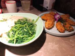 鸡汁腐皮香蒿-新白鹿餐厅(金鹰新街口店)
