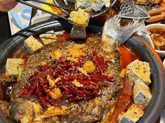 -探鱼·鲜青椒爽麻烤鱼(西南商都店)