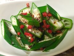 凉拌秋葵-润园四季椰子鸡火锅(海上世界店)