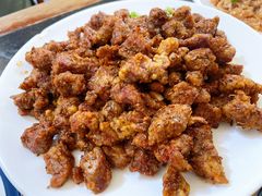 孜然羊肉-清真宏玉祥黄门脸餐厅(华荫东里店)