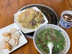 牛肉鸡蛋炒粉干-牛小隆牛肉面馆(四牌楼店)