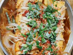 铁板豆腐-姜虎东白丁烤肉(苏州中心店)