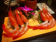 小甜虾刺身-鹏祖料理