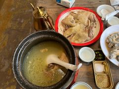-崂山水果园农家宴(泉水鸡店)