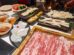 -老牌坊云南鱼豆花火锅(哈西万达店)