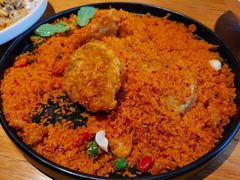 避风塘茄子-汝是素•文创素食馆(金月湾店)