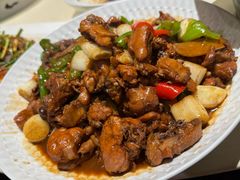 宫保蘑菇鸡-魁盛居百年鲁菜馆(县西巷店)