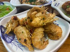 椒盐沼虾-百家鲜·杭帮菜